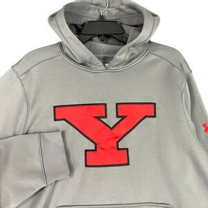 Youngstown State University Under Armour Hoodie Mens L Loose ColdGear Microfiber
